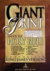 KJV Giant Print Bonded Burgundy