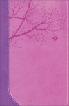 NKJV God Girl Bible Pink and Purple Imitation Leather