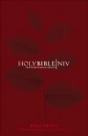 International Bible Society - NIV Bold Print Hardback with Cross-References and Concordance